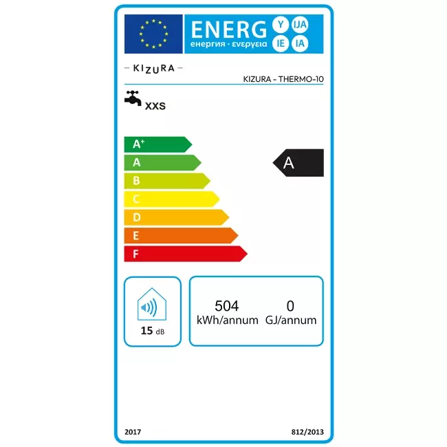 Kizura Close-in elektrischer Küchenboiler 10 l