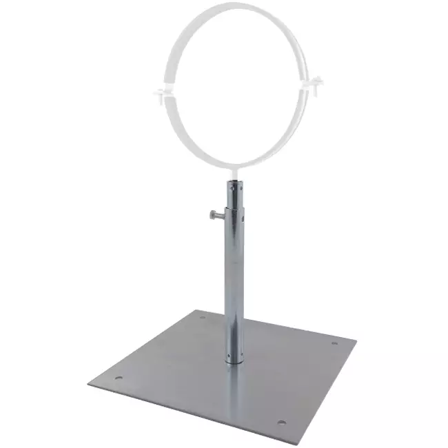 Econox verstellbare Spiro-Rohrstütze - 300x300 mm