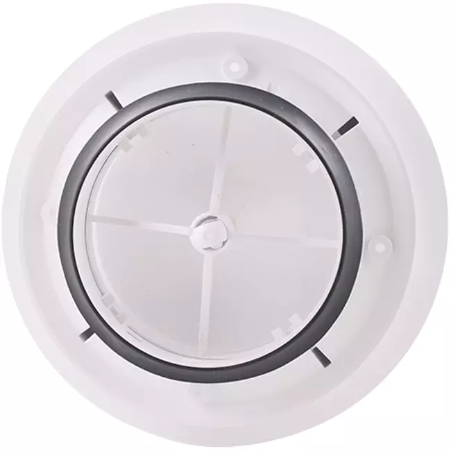 ClimaConnect Design-Ventil, rund, Ø 125 mm – weiß