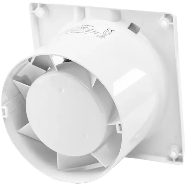 Badlüfter durchmesser 100 mm mit Timer und Feuchtigkeitssensor (dRim Ø 100 HS BB)