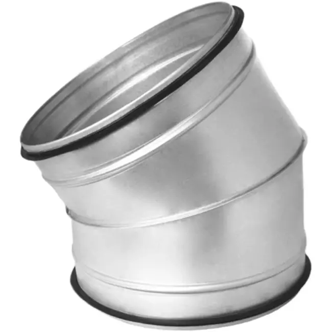 Wickelfalz Bogen 30° Ø 250mm