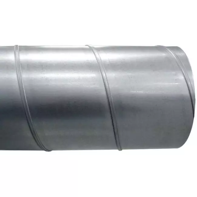 Spiralrohr Ø 160 mm, Länge 1,5 Meter – verzinkt