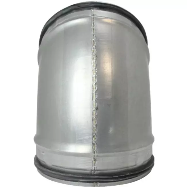 Wickelfalz Bogen 45° Ø 160mm
