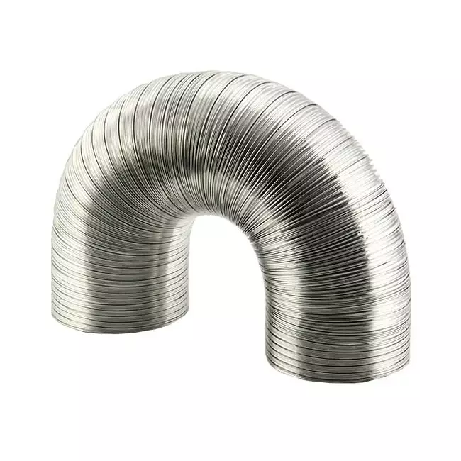 Lüftungsschlauch 80 mm Aluminium semi-flexibel (1,5 Meter)