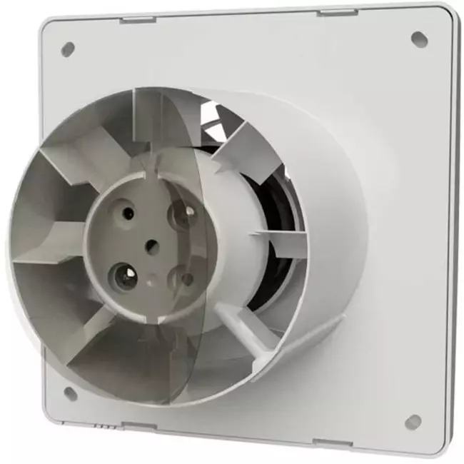 Supra Badlüfter mit Feuchtigkeitssensor und Timer mit Zugschnur - Ø 100 mm -100HT