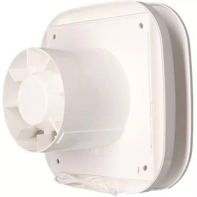 Badlüfter Supra Design  - mit einstellbarem Timer und Feuchtigkeitssensor - Vent Axia - Ø 100 mm - 100HT