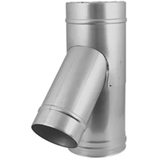 DW Durchmesser 350 mm (350/400) T-Stück T135 EW I316L/I304 (D0,5/0,6)