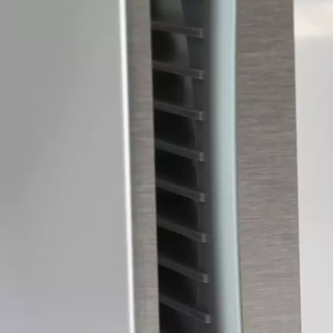 Badlüfter Ø 100mm Edelstahl mit timer und Feuchtigkeitssensor - Design EET100HTi