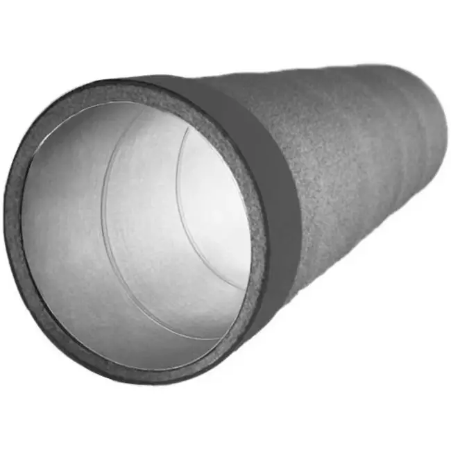 Thermoduct isoliertes Spiro-Rohr - Durchmesser 125 mm - 1000 mm - 9 mm Isolierschicht
