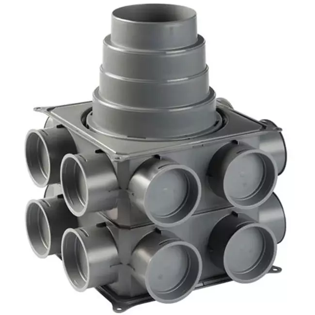 Ubbink DBOX 208V180VE Luftverteilerkasten - 16 Anschlüsse