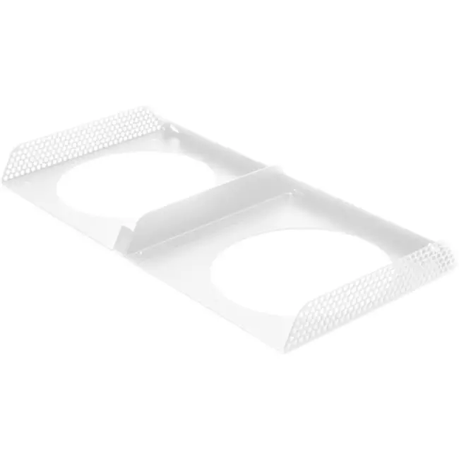 Vasco D60 Außenwanddurchlässe Weiß RAL 9003