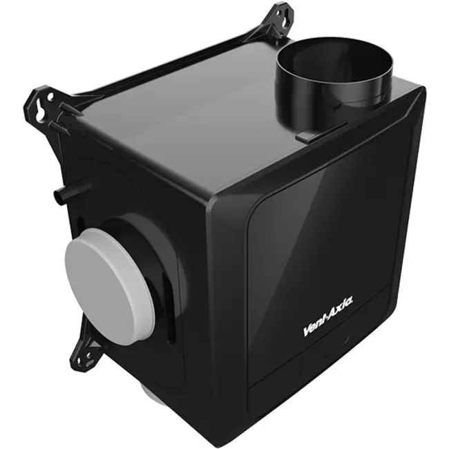 Vent-Axia Multihome AEC advance Paket 368 m³/h Bluetooth + CO2-Sensor + Feuchtigkeitssensor + RFT Steuerbatterie + 4 Ventile - Eurostecker