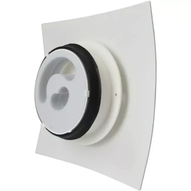 Vasco Designventil Decke und Wand viereckig gebogen (inkl. Smiley)