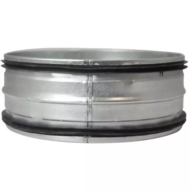 Steckverbinder Ø 125 mm für Wickelfalzrohre