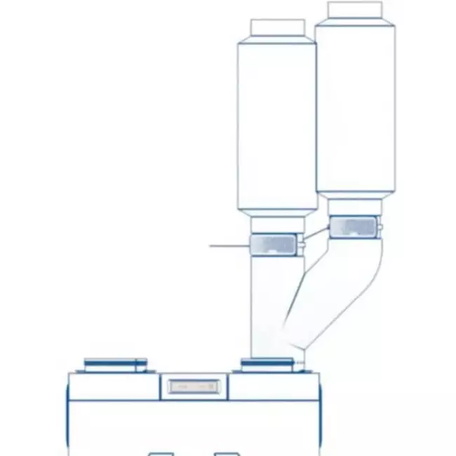 Orcon HRC-570 Smartcomfort WRG mit 2-zone control - 570m³/h