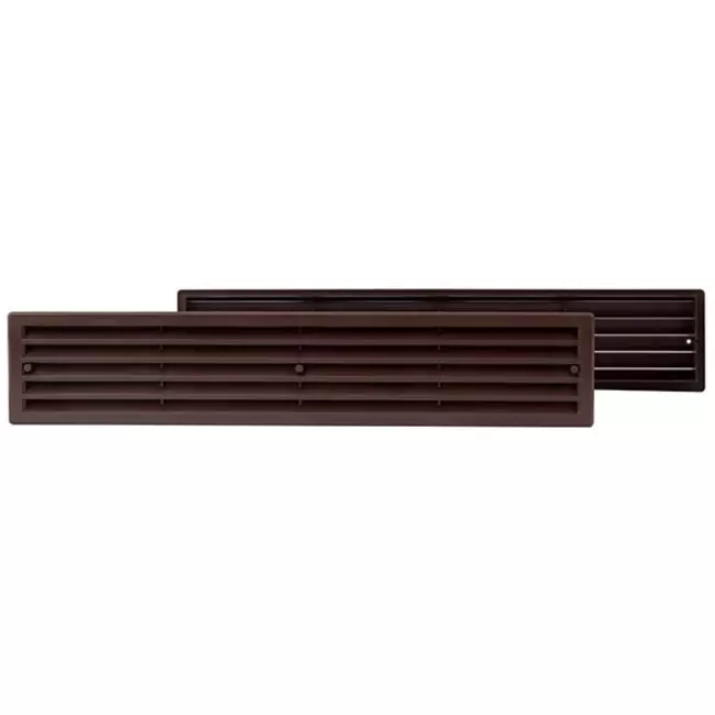 Türgitter Kunststoff Braun 450x92mm VR459