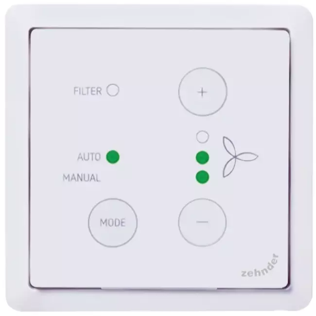Zehnder ComfoSwitch C67 Einbau (ComfoAir Q)