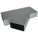 T-Stück 45 Grad 220x80 mm - 170x80 mm für Rohrleitungen