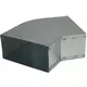 Biegung 45 Grad 170x80 mm horizontal für Kanalisation