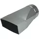 Adapter 170x80 mm auf 160 mm Durchmesser für Rohrleitungen