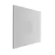 Deckenluftdurchlass 600x600 perforiert für Abluft - Seitenanschluss unisolierter Anschlusskasten 125 mm - Mischfarbe RAL 9010