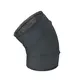 Wickelfalz Bogen 45° Ø 125mm - maßgeschneidert RAL7016