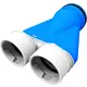 Uniflexplus Ventilkollektor 2x Ø 90 mm mit Tülle  Ø125mm