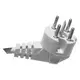 Perilex-Netzkabel mit Stecker HRC-220/HRC225