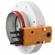 Brandschutzklappe rund kompakt 100 mm Servomotor 230V - E-FDC DD M230 D100