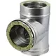 DW Durchmesser 180 mm (180/230) T-Stück T90 I316L/I304 (D0,5/0,6)