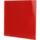 Lüftungsgitter 15x15cm mit farbiger Kunststofffront rot