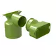 Ubbink Air Excellent 55SC Ventiladapter 125 1x90°