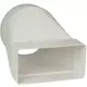 Kunststoff Gefälle 110x55 mm zu Ø 100 mm