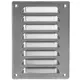 Lüftungsgitter Metall 140x190 mm aluminium - MR1419Al