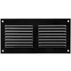 Metallgitter 200x100mm schwarz - MR2010M - RAL9005