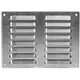 Lüftungsgitter Metall 260x190 mm aluminium - MR2619Al