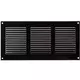 Metallgitter 300x150mm schwarz - MR3015M - RAL9005