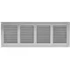 Metallgitter 400x150mm grau - MR4015P