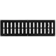 Metallgitter verstellbar 500x150 schwarz - MR5015RM - RAL9005