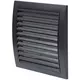 Wandgitter 190x190 mm anthrazit - N12A