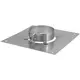 Deckenplatte Durchmesser 130 mm mit Halterung I304 (D0,8)