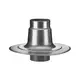 Dachplatte doppelwandig Aluminium 200mm für Ventilator Penn/Savonius