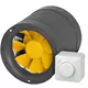 Ruck Rohrventilator Etamaster mit EC motor - 220 m³/h -Ø 125 mm + PWM Regler