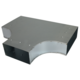 T-Stück 90° 300 x 80 mm / 220 x 80 mm - Flachkanal