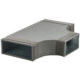 Thermoduct T-Stück 90 Grad 220x80 - 220x80 mm