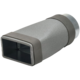 Thermoduct Reduzierstück 220x80 mm nach Rohr Ø 125 mm