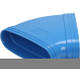 Wavin Ventiza Bogen 45 Grad PVC oval 195x80 mm horizontal M/M