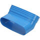 Wavin Ventiza Bogen 45 Grad PVC oval 235x80 mm vertikal M/S