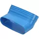Wavin Ventiza Bogen 45 Grad PVC oval 195x80 mm vertikal M/S