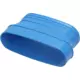 Wavin Ventiza Verlauf PVC oval 235x80 mm auf 195x80 mm M/S